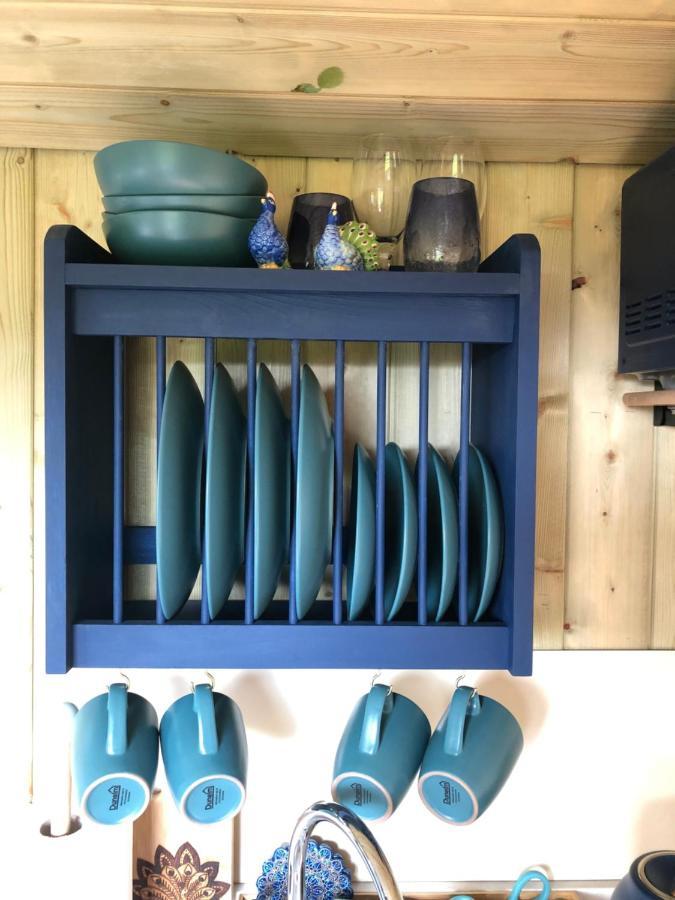 The Peacock Shepherds Hut At Hafoty Boeth Corwen Kültér fotó
